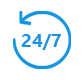 24 hours access to your money